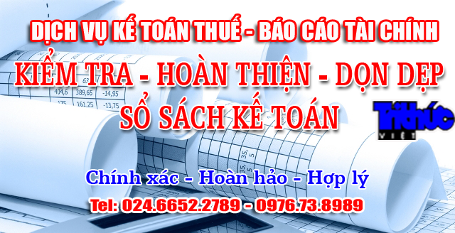 dịch vụ kế toán thuế - báo cáo tài chính tại Hà Nội
